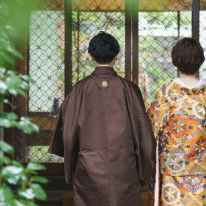 お色直しも和装にしました|734592さんのHATSUNEYA GARDEN ～since1868 Kawagoe～（ハツネヤ ガーデン）の写真(2464664)