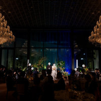 夜のライトアップが綺麗です