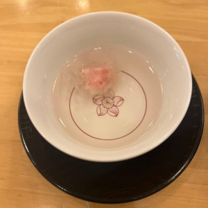 桜湯。控え室にて。|734661さんのFOREST TERRACE 明治神宮・桃林荘の写真(2354017)