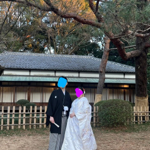披露宴会場の桃林荘の萩の庭。|734661さんのFOREST TERRACE 明治神宮・桃林荘の写真(2353999)