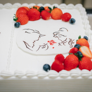 美女と野獣のケーキ