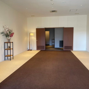 挙式会場への道中です。|734885さんのＴＨＥ ＳＯＲＡＫＵＥＮ （相楽園）の写真(2404190)
