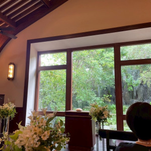 挙式会場です。|734885さんのTHE SODOH HIGASHIYAMA KYOTO(ザ ソウドウ 東山 京都)の写真(2537090)