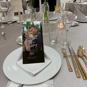 テーブルコーディネートです|735125さんのアルカンシエル横浜 luxemariage(アルカンシエルグループ)の写真(2584409)