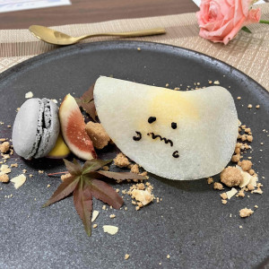 試食時の季節のデザート
アレルギー等の対応あり|735230さんのルミヴェールTOKYOの写真(2364253)