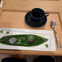 試食のデザート
打ち合わせの途中で出して貰えた