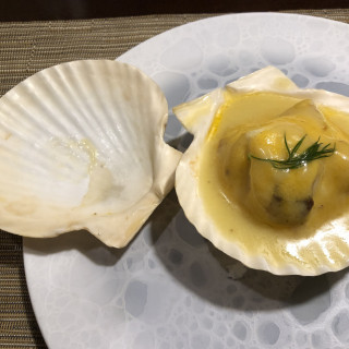 帆立貝がとてもジューシーですごく美味しかったです。