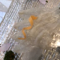 前菜のフグ刺しがとても食感が良かったです。
