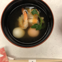 博多雑煮の出汁がとても美味しかったです♪