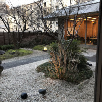ガーデンは、和風な感あるで、すごく落ち着いた雰囲気です。