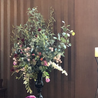 ナチュラルな感じの装花がとても良かったです。