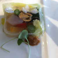 彩りテリーヌがとても味わい深く美味しかったです。