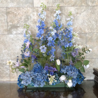 装花が綺麗でセンスがいいと思いました。