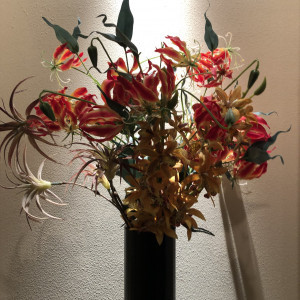 明るい感じの装花がとても綺麗だと思います。|735266さんのノートルダムマリノア/FIVESTAR WEDDINGの写真(2430167)