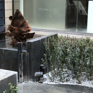 ガラス張りの窓から緑が見えてとても良かったです。|735266さんの千草ホテルの写真(2388376)