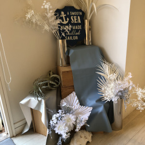 ウェルカムスペースの装花もとても綺麗だと思います。|735266さんのOCEAN&RESORT MARIZON(オーシャン＆リゾート マリゾン)の写真(2430041)