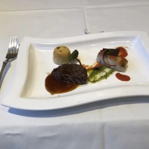 焼き物の魚がとても美味しいし感じました。|735266さんの久留米 萃香園ホテルの写真(2358956)