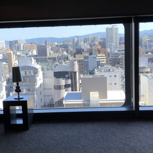 披露宴会場から福岡市内が見渡せてとても素敵だと思いました。|735266さんの西鉄グランドホテルの写真(2430940)