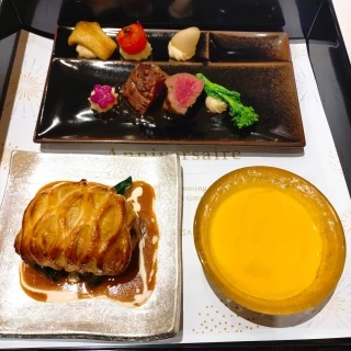 試食でいただいたお食事