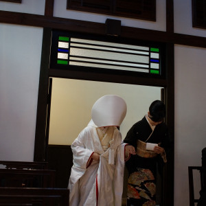 新婦入場シーン|735878さんの萬屋本店 - KAMAKURA HASE est1806 -の写真(2496253)