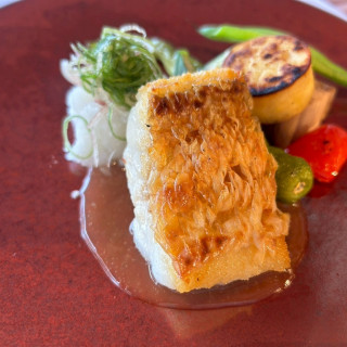 鯛のパリパリ焼き