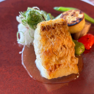 鯛のパリパリ焼き|735938さんの平安神宮会館の写真(2569005)