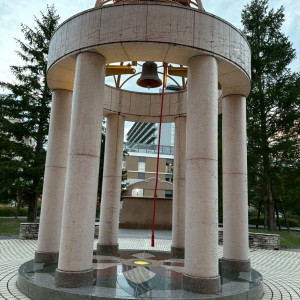 フラワーシャワーのあと鐘の音を鳴らしました|736038さんのザ・ロイヤルクラシック姫路の写真(2527925)