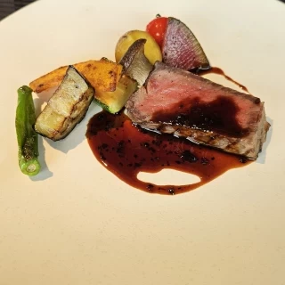 コースメインのお肉がおすすめでした