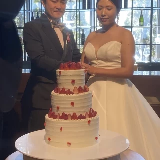 長男の結婚式にて