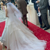 大階段の後ろ姿