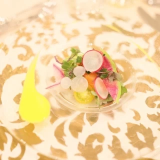 前菜にもミッキー
