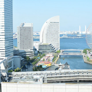 挙式会場からの景色