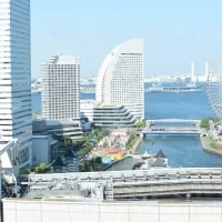 挙式会場からの景色