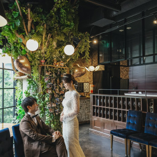 ゲストが会場に入ってすぐ目にするスペースです。