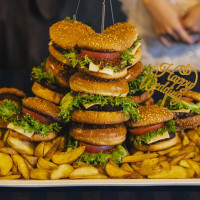 最高に美味しいハンバーガーです！