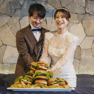 ファーストバイトはケーキ以外も対応してくださりました。|736298さんのJAM ORCHESTRA（ジャムオーケストラ）の写真(2578387)