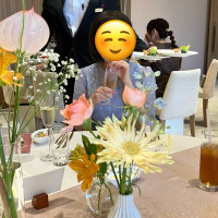 テーブルお花