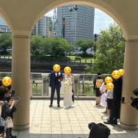 フラワーシャワー後