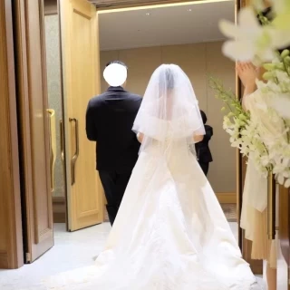 新婦退場