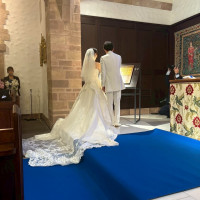 挙式でのウェディングプラーク演出