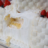 ケーキの裏