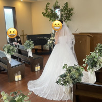 挙式会場での撮影