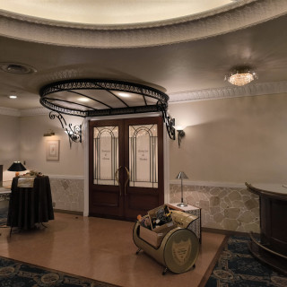 披露宴会場の入り口