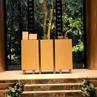 チャペルの壇上