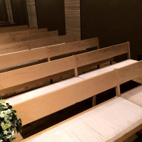 チャペルのゲストの席