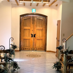 チャペルの出入口の扉|736517さんのVILLA de ESPOIR  ～エスポワール～の写真(2568837)
