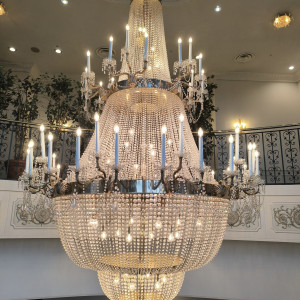 シャンデリア|736517さんのロイヤルガーデンパレス 柏 日本閣の写真(2569932)