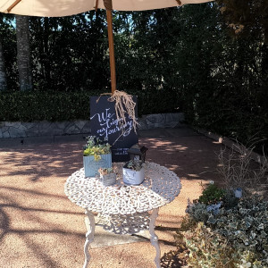 敷地内にあるパラソル|736517さんのVILLA de ESPOIR  ～エスポワール～の写真(2568824)