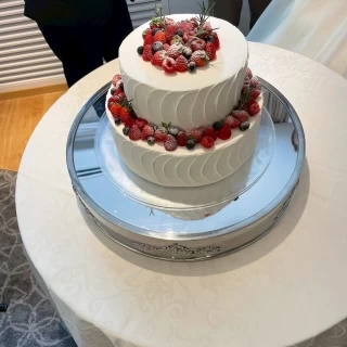プラン内のケーキにしました！