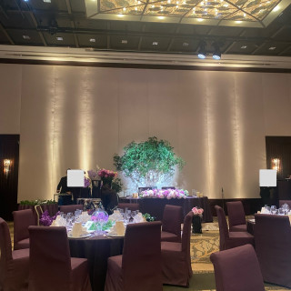 ライトアップが綺麗です